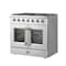 Forno Galiano 36In. Freestanding French Door Gas Range FFSGS6444-36 - alternate 3